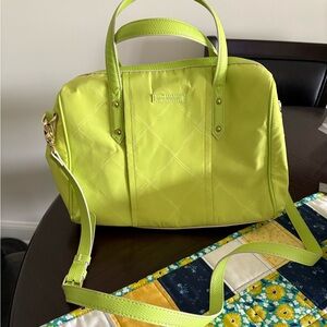 Vera Bradley Preppy Citrine Poly Crossbody Bag